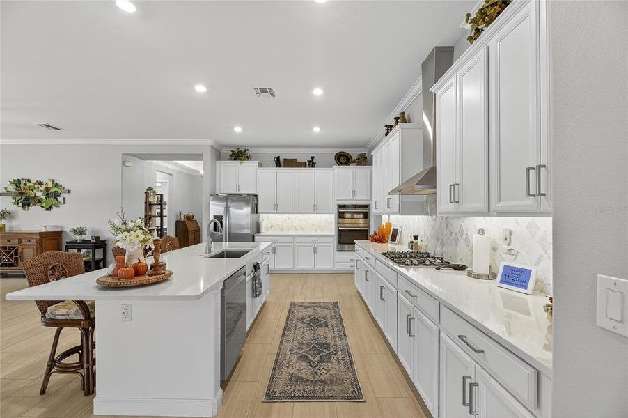 Furnished interior view inside a new home in Southshore Bay: The Grand Estates, Wimauma (Image 27).