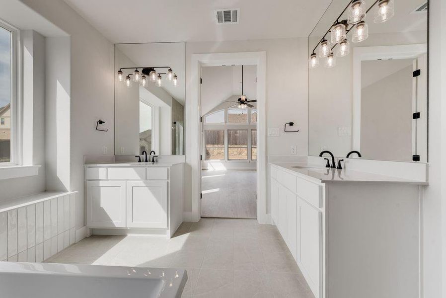 Furnished interior view inside a new home in Somerset Park, Rockwall (Image 5).