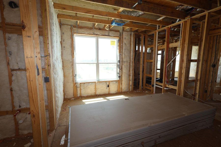 In-progress construction of a new home in Easthaven at Bridgeland Central - Horizon Collection, Cypress, TX (Image 14). In-progress construction of a new home in Easthaven at Bridgeland Central - Horizon Collection, Cypress, TX (Image 14).