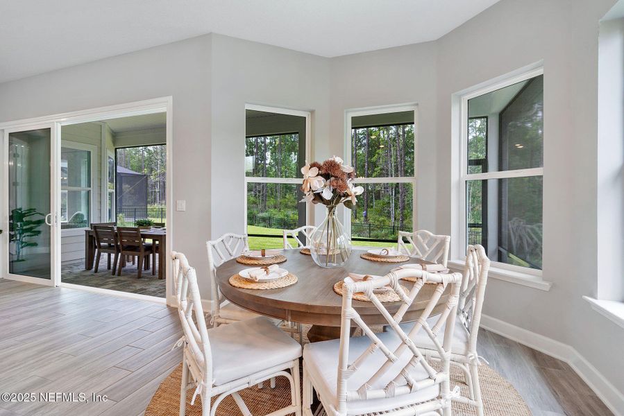 Furnished interior view inside a new home in Palm Crest AT Seabrook, Ponte Vedra (Image 37).