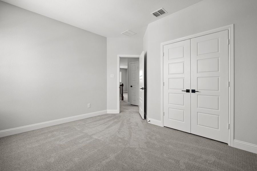 Representative unfurnished interior of a home built from the Bradley by Landon Homes in Lexington Frisco, Frisco (Image 17).