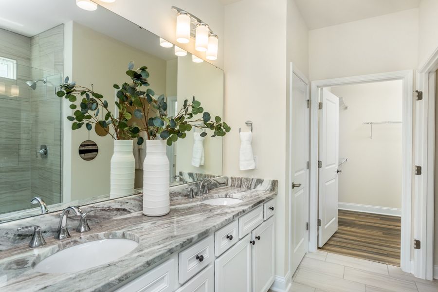 Furnished interior view inside a new home in Del Webb Southern Harmony, Murfreesboro (Image 27). Furnished interior view inside a new home in Del Webb Southern Harmony, Murfreesboro (Image 27).