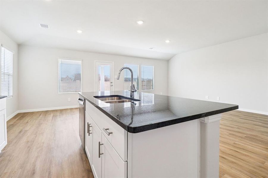 Furnished interior view inside a new home in Trails of Lavon - Signature Series, Lavon (Image 15). Furnished interior view inside a new home in Trails of Lavon - Signature Series, Lavon (Image 15).