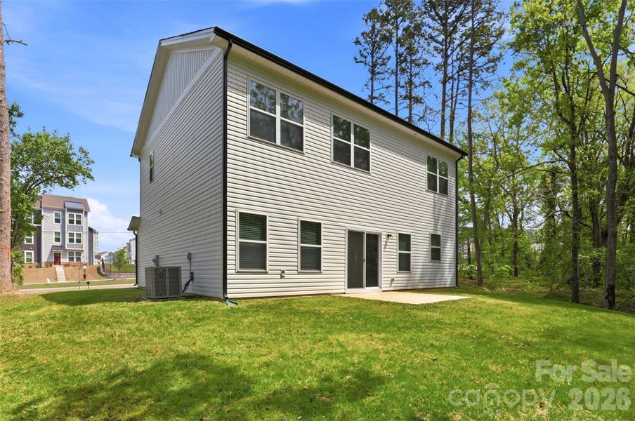 Exterior details and patio area of a home in , Charlotte (Image 3).