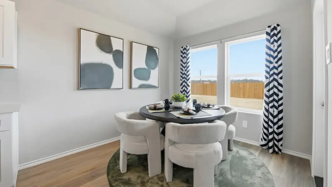 Furnished interior view inside a new home in Hadley Farms, Godley (Image 10).