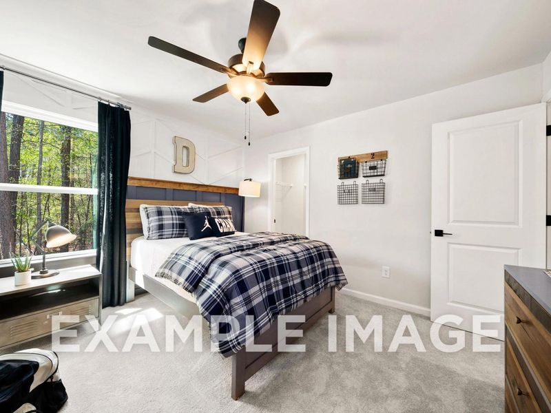 Representative furnished interior of a home built from the The Hickory B by Davidson Homes LLC in Melody Lakeside Estates, Buford (Image 44).