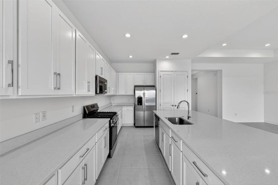 Furnished interior view inside a new home in Winding Ridge, Wesley Chapel (Image 6).
