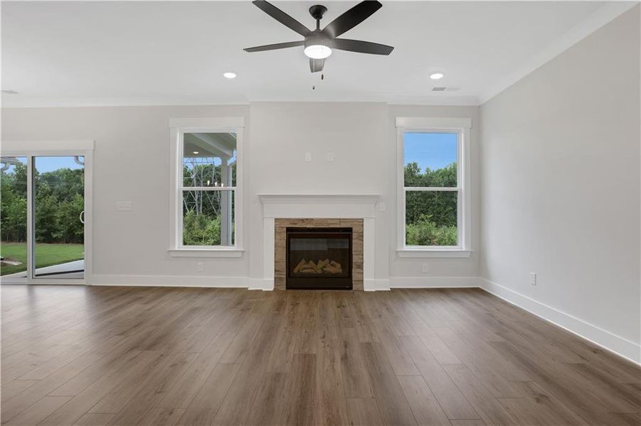 Spacious, unfurnished interior of a new home in Marble Tree, Ball Ground (Image 24).