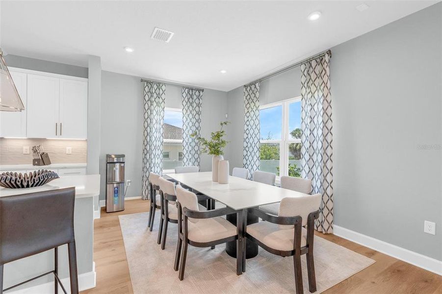 Furnished interior view inside a new home in Bella Terra, Clermont (Image 53).