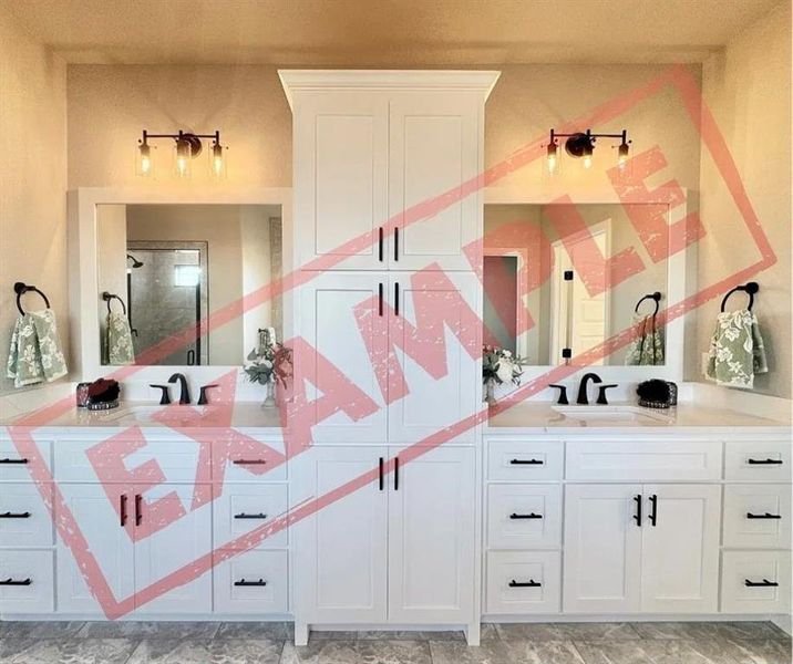 Furnished interior view inside a new home in , Abilene (Image 5).