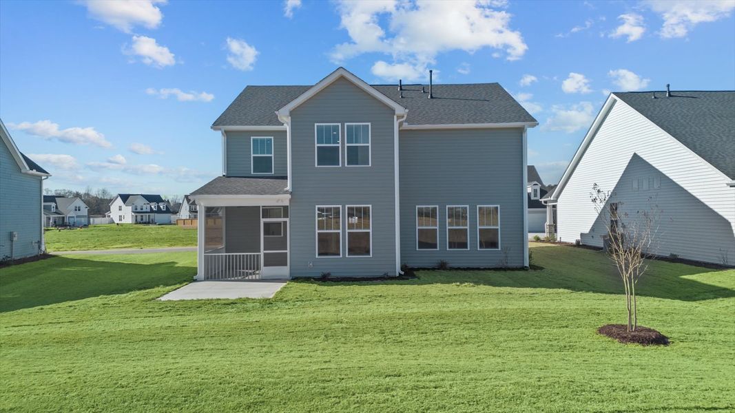 Exterior details and patio area of a home in Walnut Ridge, Inman (Image 22).