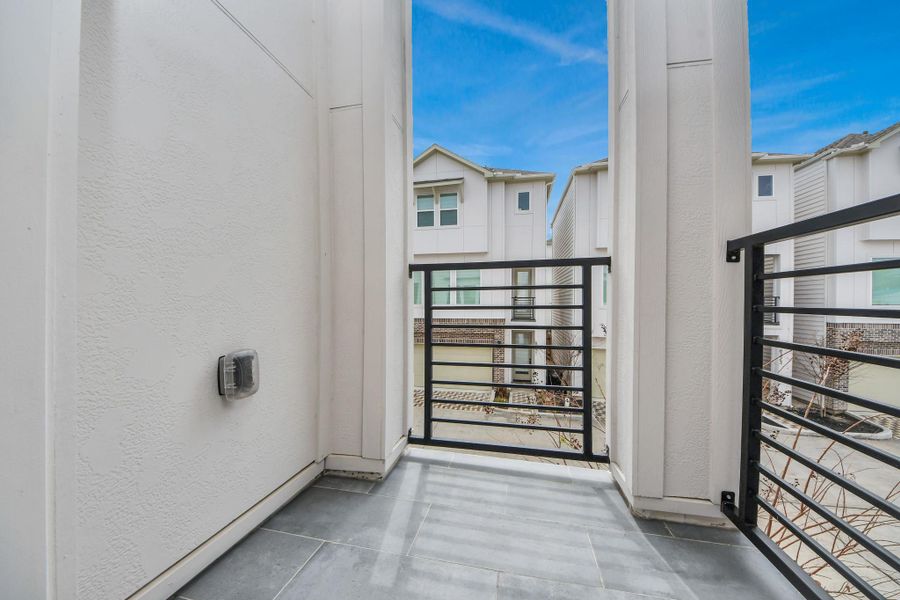 Private patio. Private patio.