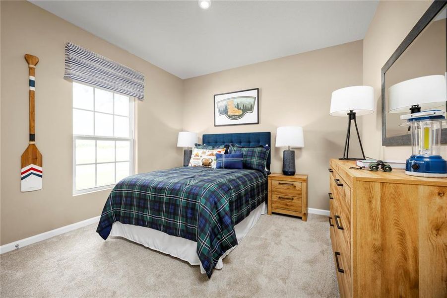 Furnished interior view inside a new home in Crystal Lake Preserve, Dundee (Image 9).