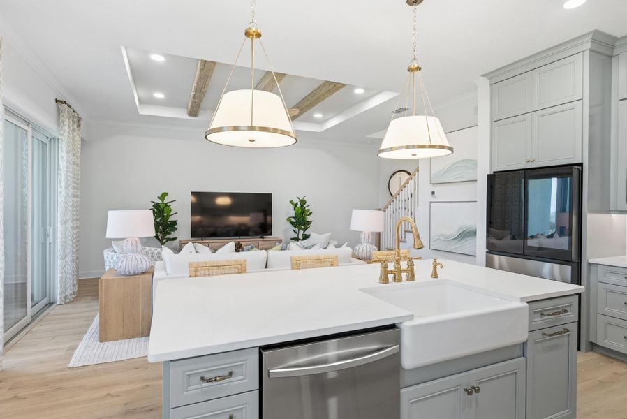 Representative furnished interior of a home built from the Amelia by SeaGate Homes in Beachview Cove, Ormond Beach (Image 65).