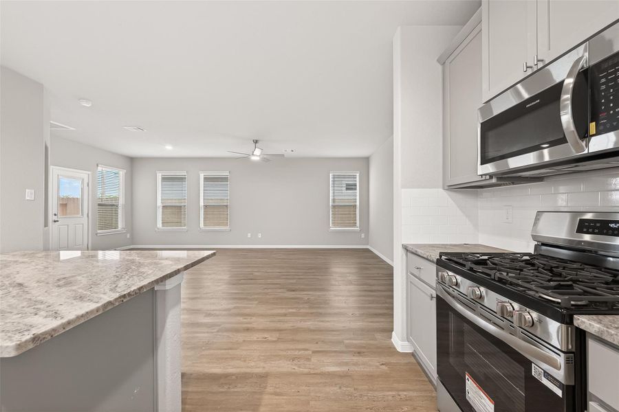 Furnished interior view inside a new home in , Brookshire (Image 9).