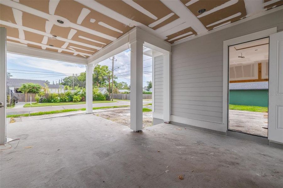 In-progress construction of a new home in , St. Petersburg, FL (Image 3).