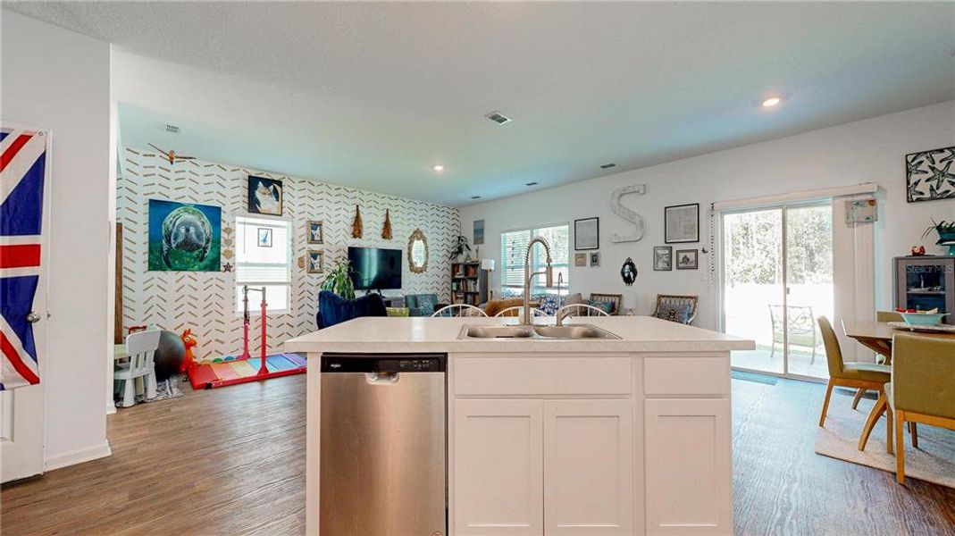 Furnished interior view inside a new home in Sawmill Branch Express, Palm Coast (Image 38).