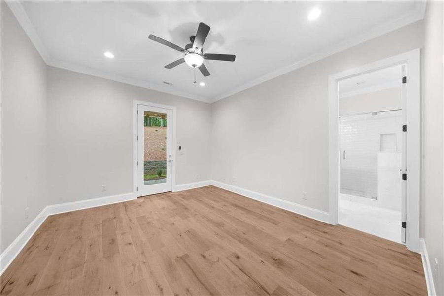 Spacious, unfurnished interior of a new home in , Cornelia (Image 72).
