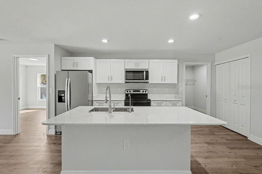 Furnished interior view inside a new home in , Ocala (Image 8).