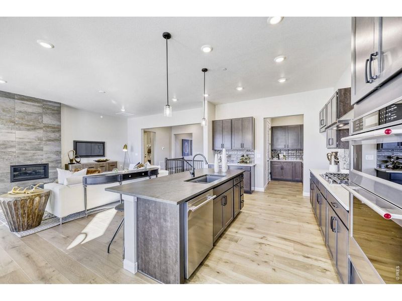 Furnished interior view inside a new home in , Broomfield (Image 38).