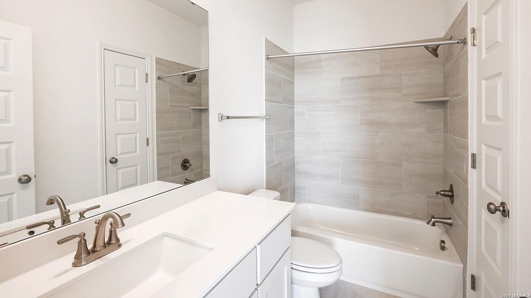 Furnished interior view inside a new home in Legacy at Lake Dunlap, New Braunfels (Image 12).