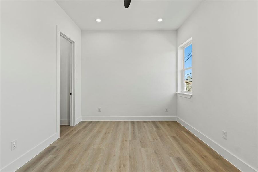 upstairs