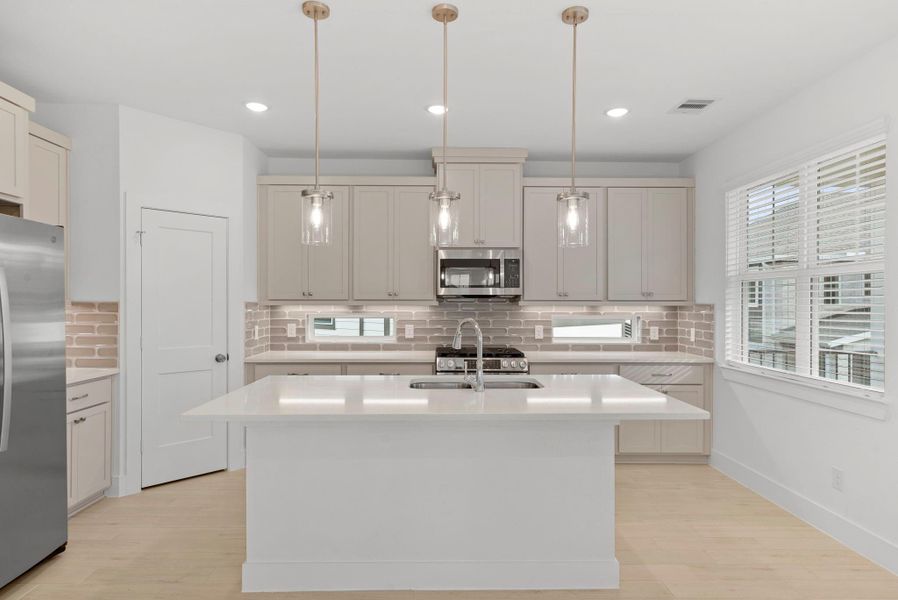 Furnished interior view inside a new home in Balmoral, Humble (Image 7).