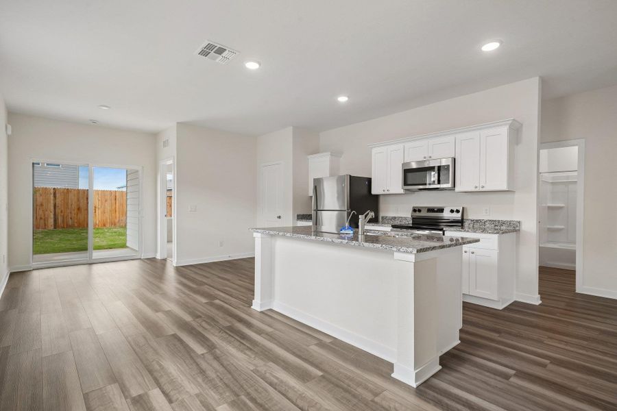 Furnished interior view inside a new home in , Austin (Image 9).