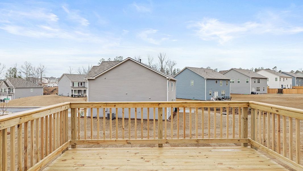 Representative exterior photo of a completed home built from the Mansfield by D.R. Horton in Northwoods at Mirror Lake, Villa Rica, GA (Image 25).