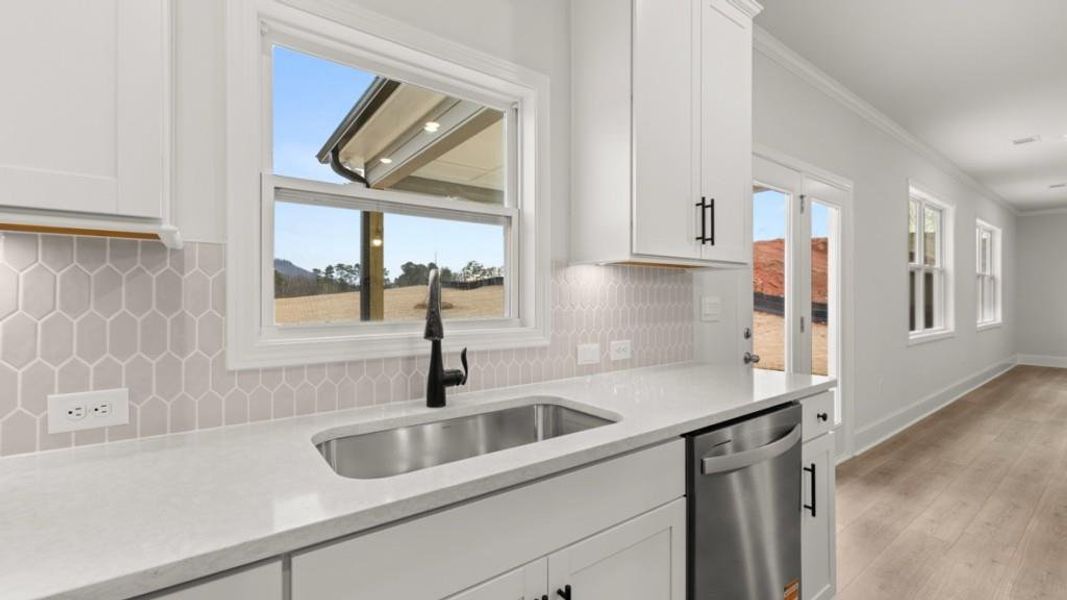 Furnished interior view inside a new home in Thalley Creek Estates, Cumming (Image 6).