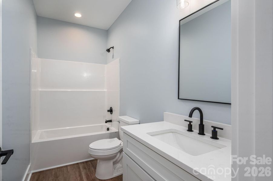 Furnished interior view inside a new home in , Hickory (Image 9).