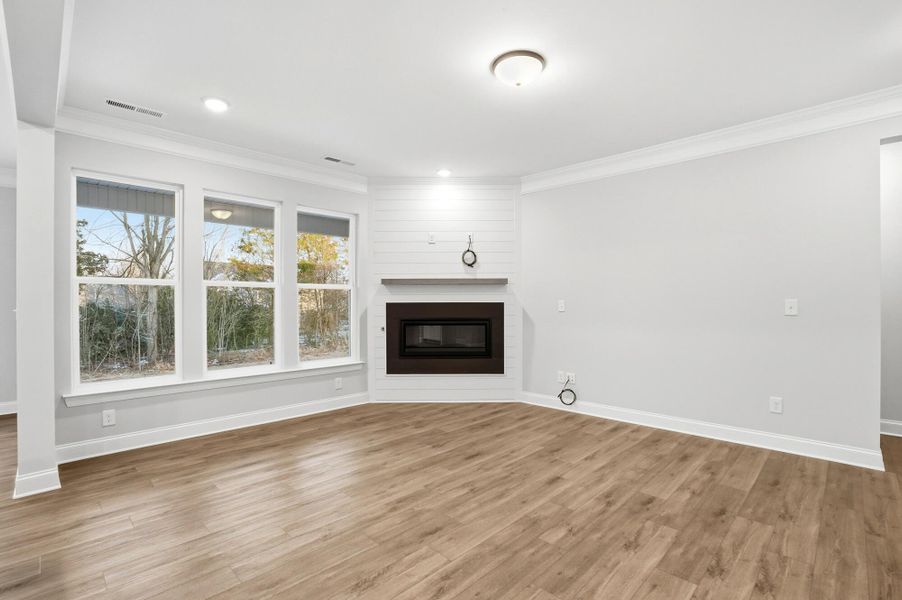Spacious, unfurnished interior of a new home in Founders Landing | 55+ Community, Gastonia (Image 23).