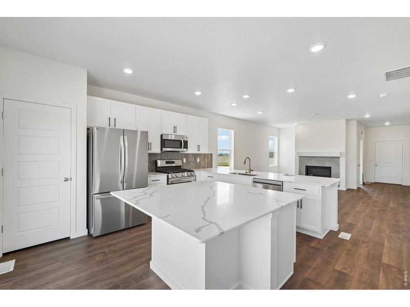 Furnished interior view inside a new home in Hudson Hills, Hudson (Image 13).
