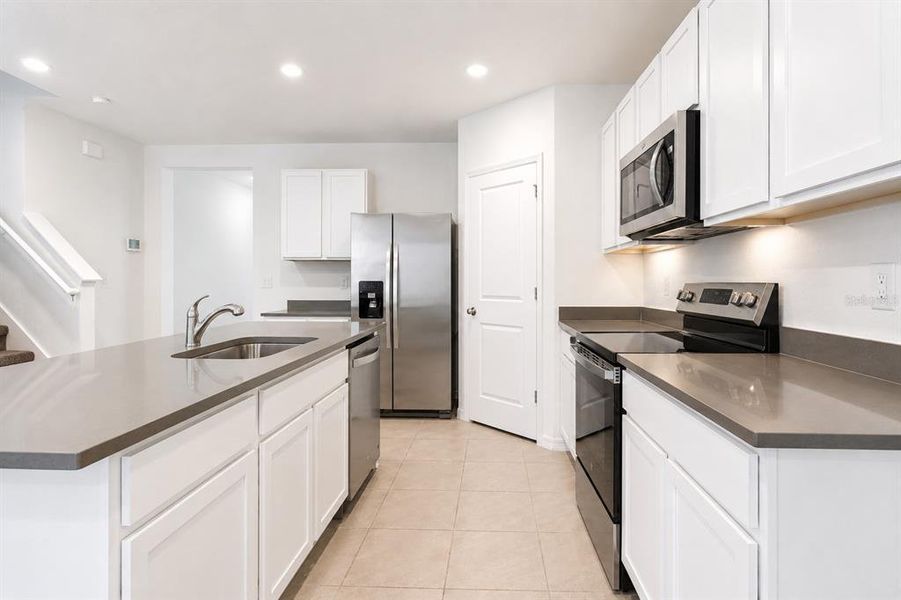 Furnished interior view inside a new home in Deerbrook, Land O' Lakes (Image 9).