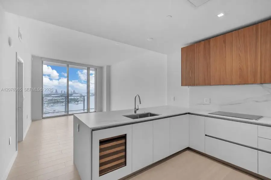 Furnished interior view inside a new home in , Miami (Image 10).