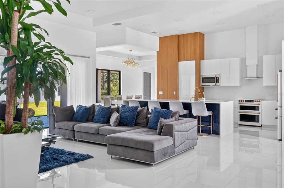 Furnished interior view inside a new home in , Orlando (Image 47). Furnished interior view inside a new home in , Orlando (Image 47).