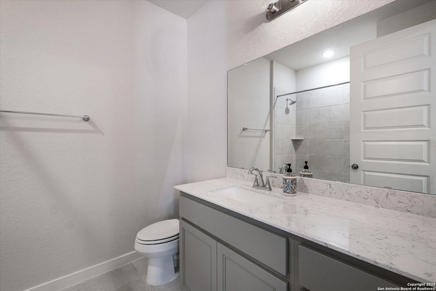 Furnished interior view inside a new home in The Crossvine, Schertz (Image 10).