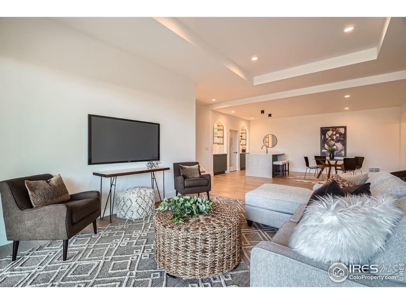Furnished interior view inside a new home in , Louisville (Image 32).