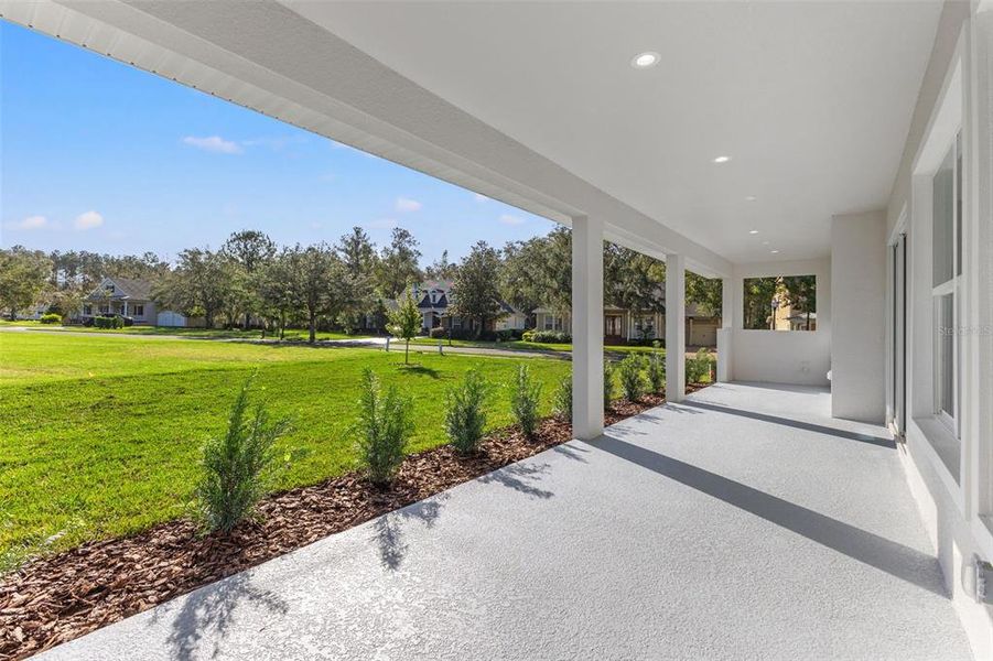Exterior details and patio area of a home in Southern Hills Plantation, Brooksville (Image 26).