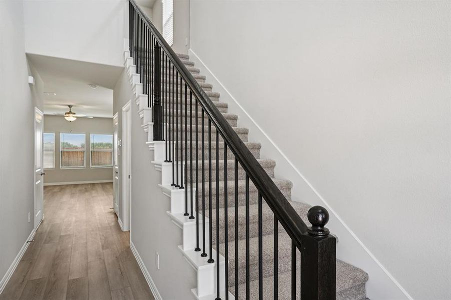 Spacious, unfurnished interior of a new home in Trails of Lavon - Spring Series, Lavon (Image 25).