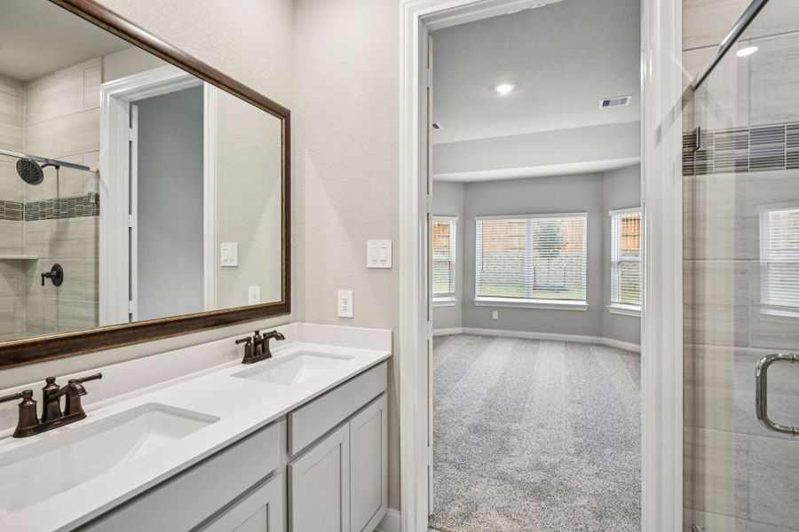 Furnished interior view inside a new home in , Montgomery (Image 9).
