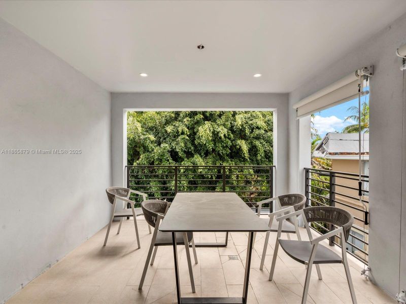 Furnished interior view inside a new home in , Miami Beach (Image 27). Furnished interior view inside a new home in , Miami Beach (Image 27).