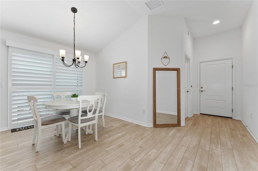 Furnished interior view inside a new home in , The Villages (Image 10).