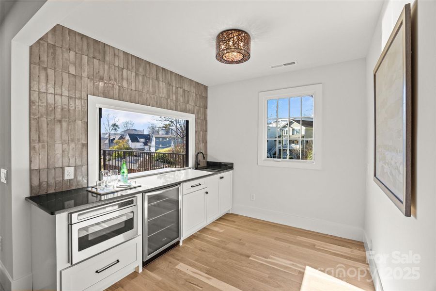 Upper Kitchen + Serving Window