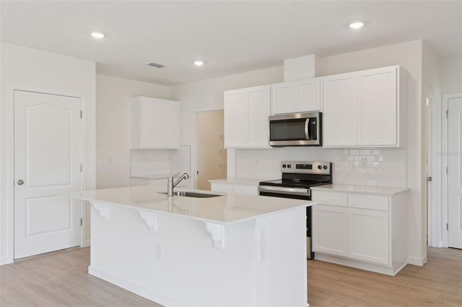 Furnished interior view inside a new home in Campbell Crossing, Port Orange (Image 3).