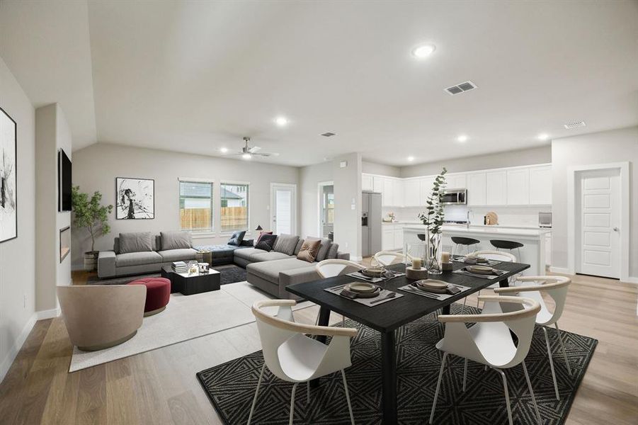 Furnished interior view inside a new home in Windmore, Princeton (Image 18). Furnished interior view inside a new home in Windmore, Princeton (Image 18).