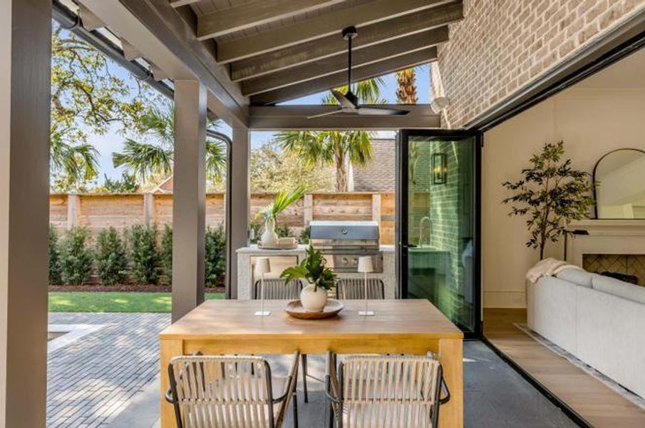 Exterior details and patio area of a home in , Mount Pleasant (Image 4).