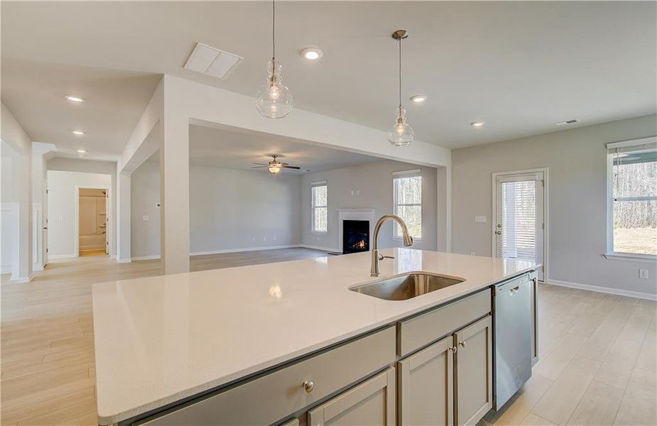Furnished interior view inside a new home in Copperfield, Locust Grove (Image 11).
