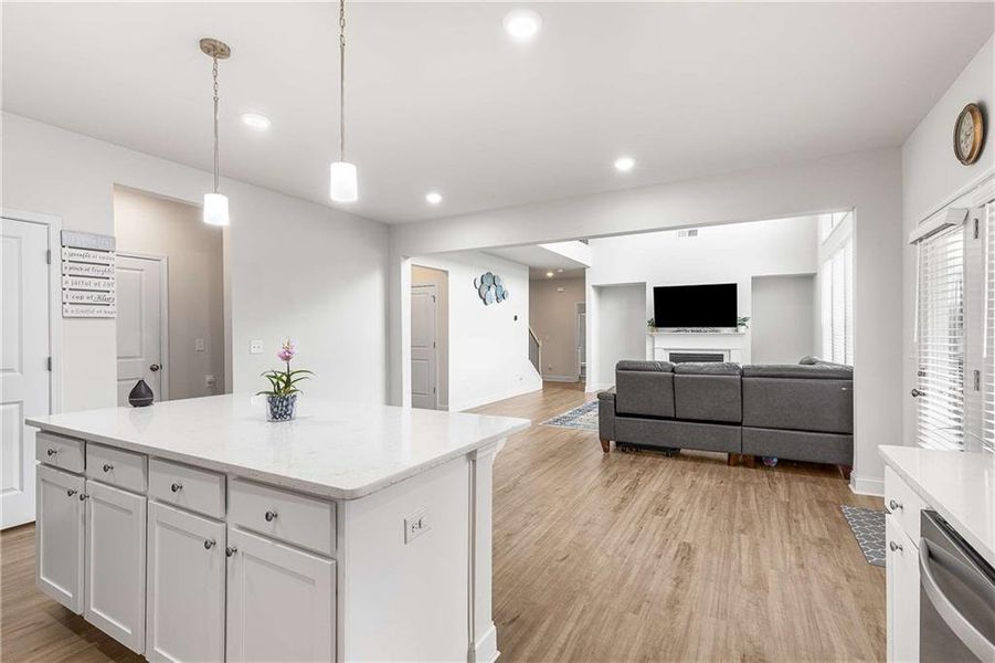 Furnished interior view inside a new home in Carmichael Farms, Canton (Image 33).