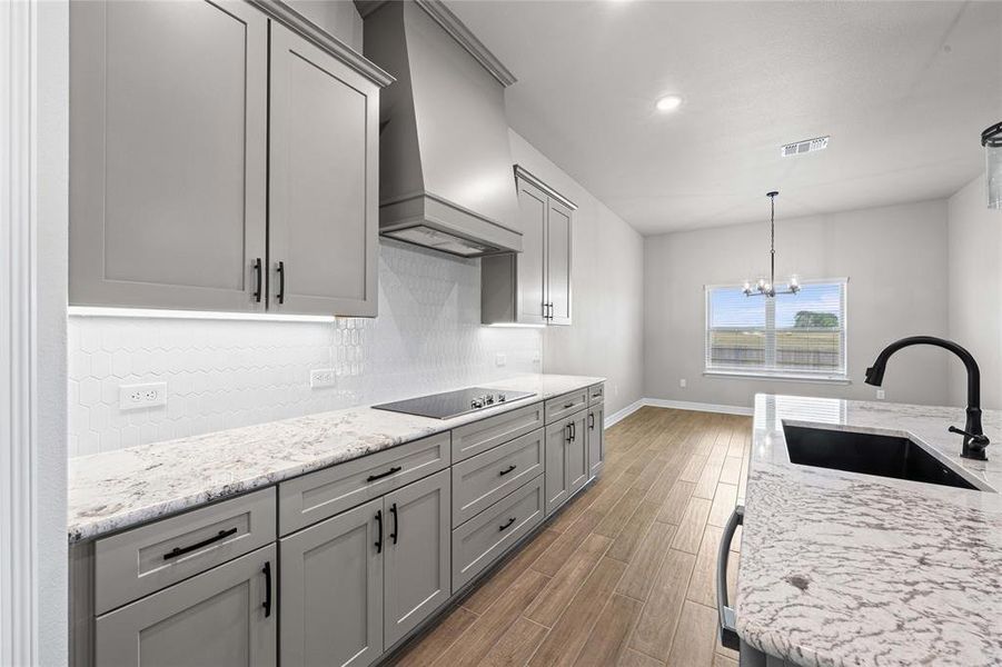 Furnished interior view inside a new home in , Troy (Image 12).
